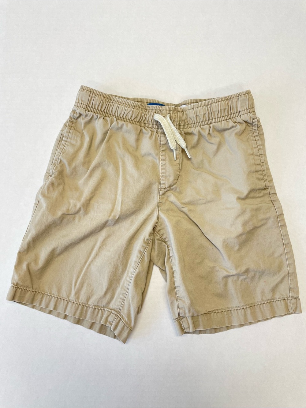 Old Navy Boys Large (10-12) Khaki Beige Tan Shorts 100% Cotton Granola Outdoor